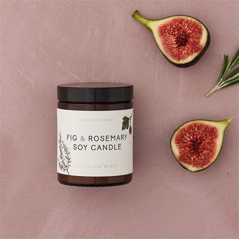 Handmade Scented Soy Candle By Botanique Workshop