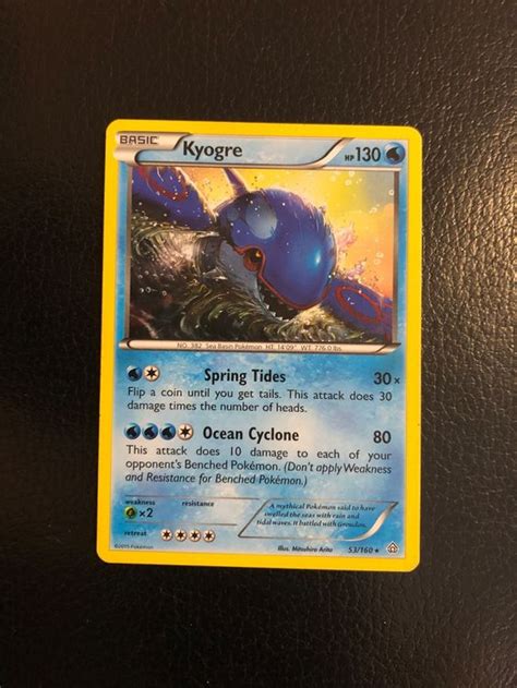 Xy Primal Clash Kyogre Rare Ab Kaufen Auf Ricardo