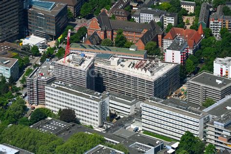 Luftaufnahme Hamburg Campus Universit Ts Bereich Mit Neubau