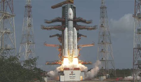 ISRO Launches India S Largest LVM3 Rocket Carrying 36 OneWeb Satellites