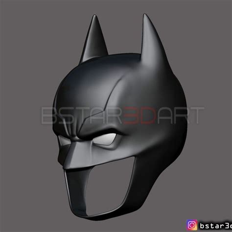 Descargar Archivo Stl Casco De Batman El Batman 2021 Robert Pattinson