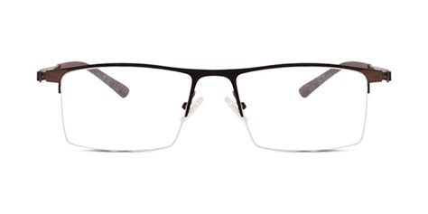 Nerdlane Clear Half Frame Rectangle Eyeglasses E15b14764 ₹1298