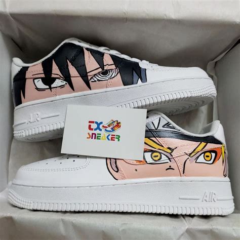 Naruto X Sasuke Air Force Custom Air Force Custom Nike Air Force