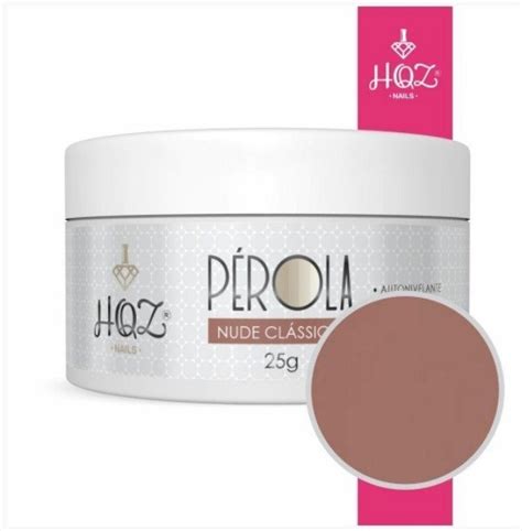 Gel Hqz P Rola G Nude Classico Autonivelante Flexivel Unhas Acrigel