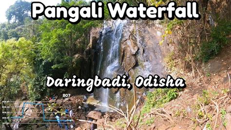 Pangali Waterfall in Daringbadi, Odisha - #BikeTour - YouTube