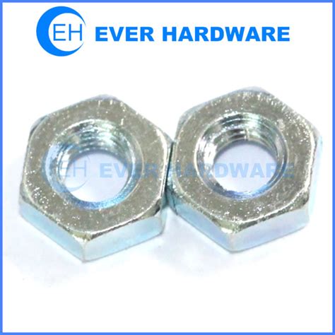 Hex Nut DIN 934 ISO 4032 Metric Hex Nuts Zinc Plated Hexagon Nut Ever