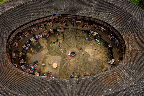 Impresionantes Fotos De Los Tulou De Fujian Las Fortalezas Olvidadas