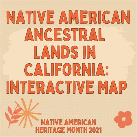 Native American Ancestral Lands in California: Interactive Map