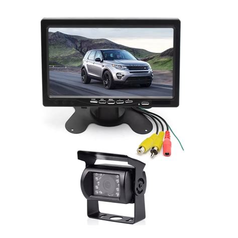 Kit Cámara Reversa Con Monitor Eo Safe Imports Esi 11728 Negro Coppel