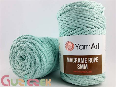 Sznurek Yarnart Macrame Rope Mm Mi Towy Pasmanteria Guziczek