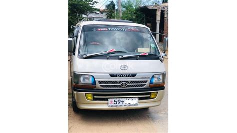 Vehicles Van Buses Lorries Toyota Dolphin Hiace 103 For Sale In Sri Lanka