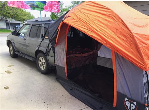 Rightline Gear SUV Tent With Rainfly Waterproof Sleeps 4 Rightline