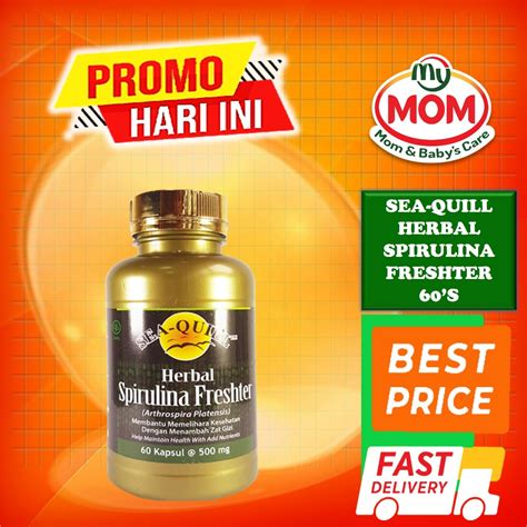 Jual SEA QUILL Spirulina Freshter 60 Tablet Sea Quill Seaquill