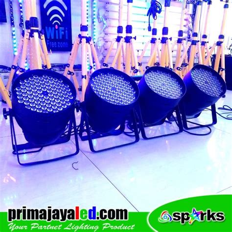 Jual Paket Set 4 Par LED 84 X 3w RGBW Di Lapak Prima Jaya LED Bukalapak