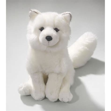 Peluche Renard Polaire Renard Arctique Isatis 26cm Jouet