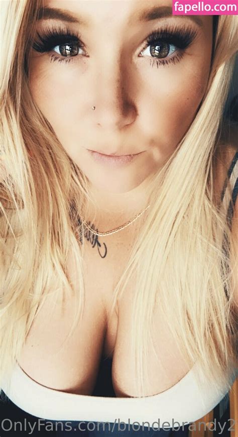 Blonde Babbbie Blondebrandy269 Nude Leaked OnlyFans Photo 42 Fapello