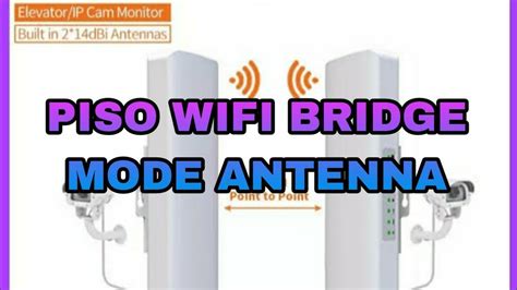 COMFAST E314N V2 ANTENNA SA PISO WIFI BRIDGE MODE SOBRANG LAKAS YouTube