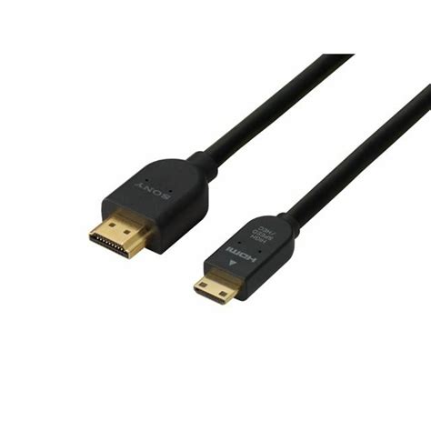 HIGH SPEED HDMI ミニタイプケーブル 1 5m SONY ソニー DLC HEM15 B dlc hem15 b