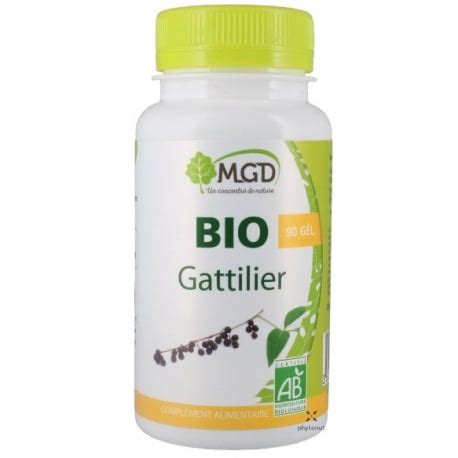 Gattilier bio gélules Mgd Sélection Phytonut