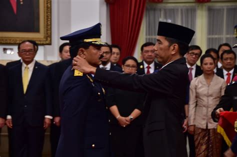 InfoPublik Presiden RI Joko Widodo Lantik Marsekal TNI Hadi Tjahjanto