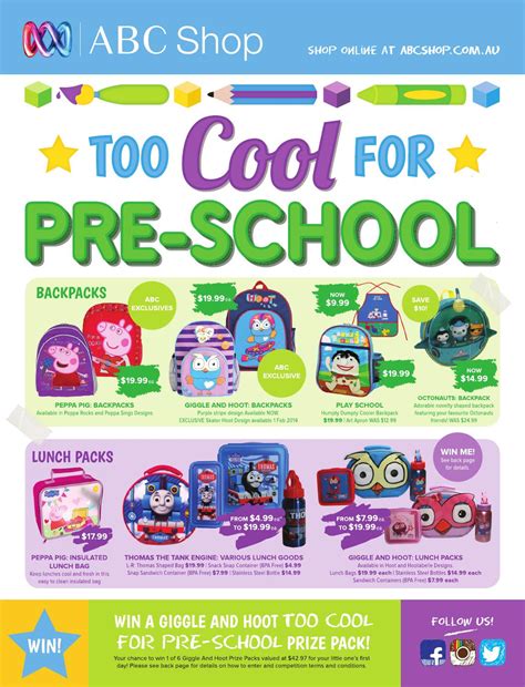 Abc Shop Too Cool For Preschool Catalogue By Abc Shop Issuu