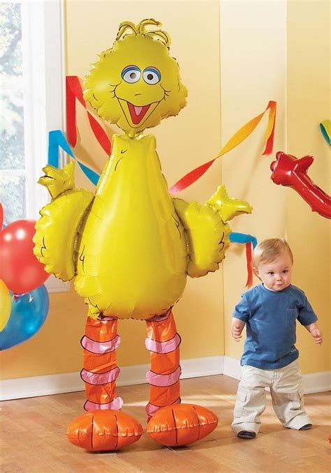 Big Bird 62" Airwalker Birthday Balloon Sesame Street ...