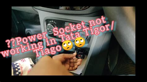 Power Socket Usb Socket Not Working Tata Tiago Tigor Youtube