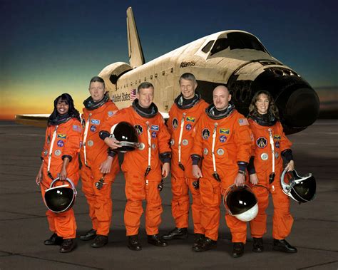 Discovery Space Shuttle Crew