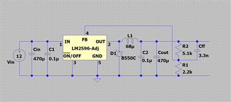 22 LM2596 Buck converter: (a) Fixed and (b) Adjustable | Download
