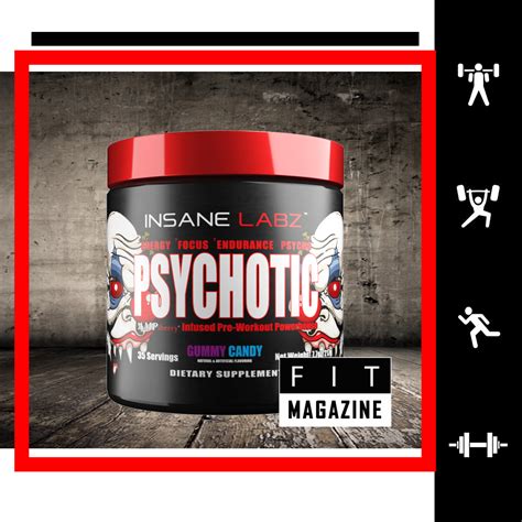 Psychotic от Insane Labz – купить за 1890 рублей * Предтреник Психотик ...