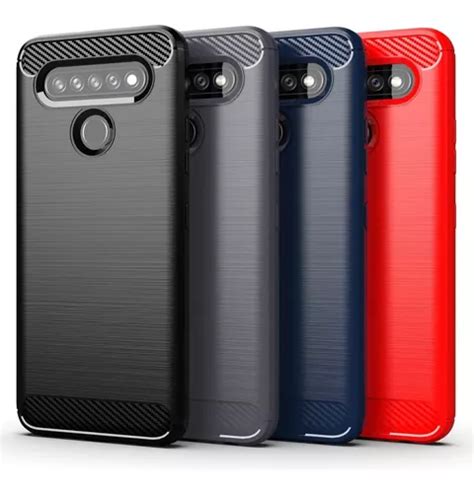 Funda Tpu Fibra Carbono Para Rugged LG K61 MercadoLibre