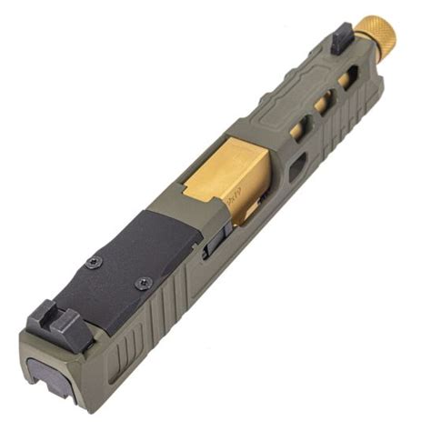 Psa Dagger Complete Swr Rmr Slide Assembly Threaded Barrel Sniper Glock 19 Glock Slides At