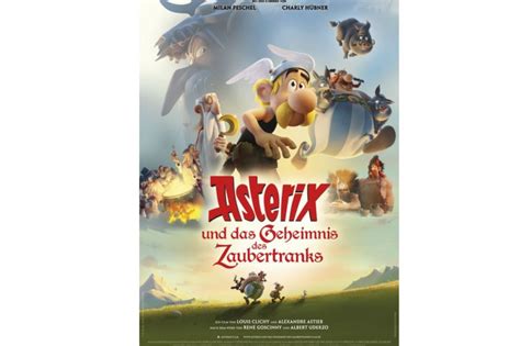 Asterix Und Das Geheimnis Des Zaubertranks Startet Auf Platz Zwei In