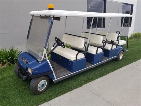 Limousine 2002 Club Car Villager 8 Passenger Golf Cart For Sale