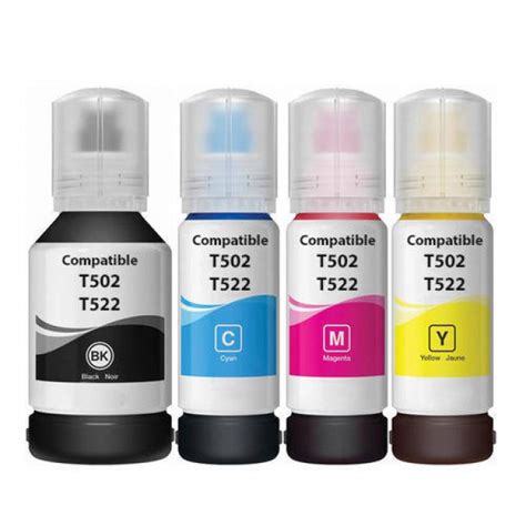 Compatible Epson T T Ink Bottle Full Set