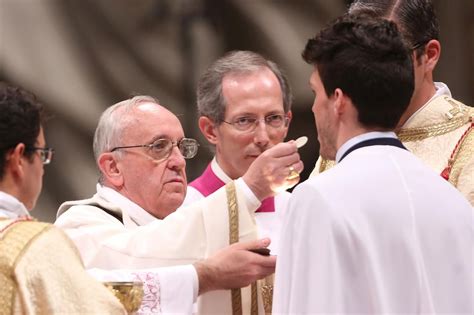 People Receiving Holy Communion