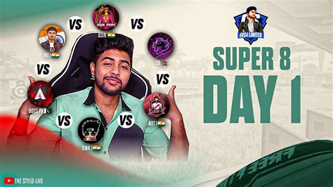 Ng 1 Vs Nxt 1 Vs Gwk 1 Vs Pak Vs Asin🏆super 8 👽day 1🔥ft India Pak