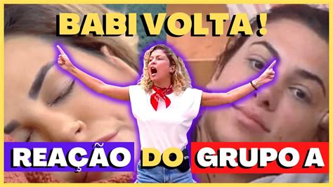 A Fazenda Rea O Do Grupo A Ao Ver Babi De Volta Youtube