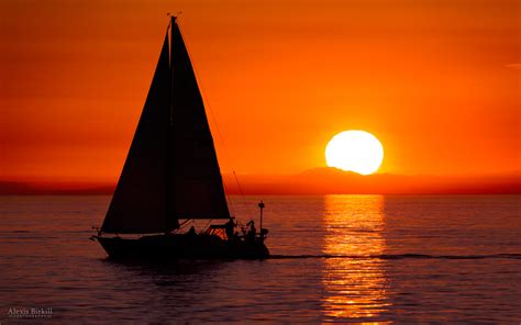 Sailboat Sunset • photovancouver.com