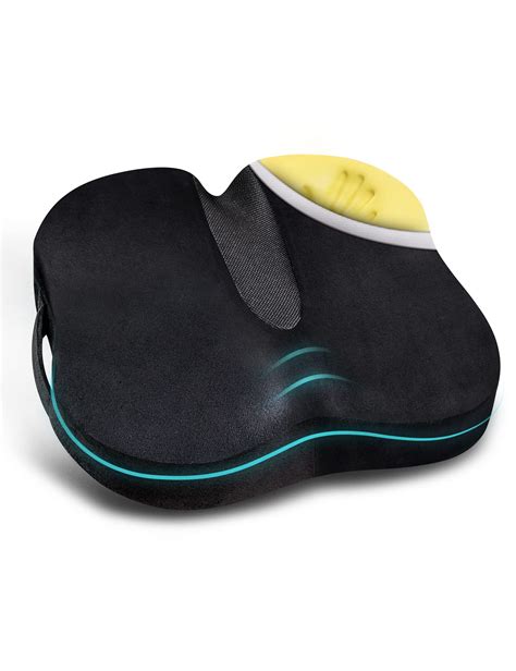 Buy Travel Ease Memory Foam Coccyx Orthopedic Seat Cushion Seat