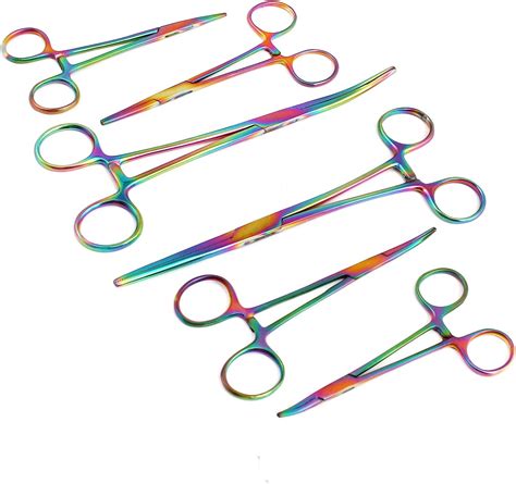 Amazon G S Hemo Set Ultimate Hemostat Set Piece Rainbow Color