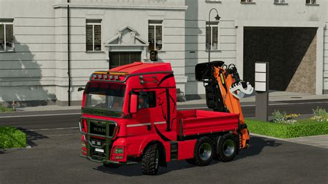 Ls Fahrzeuge Lkws Man Tgx Lkw Pack F R Landwirtschafts