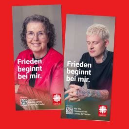 Flyer Zur Caritas Kampagne