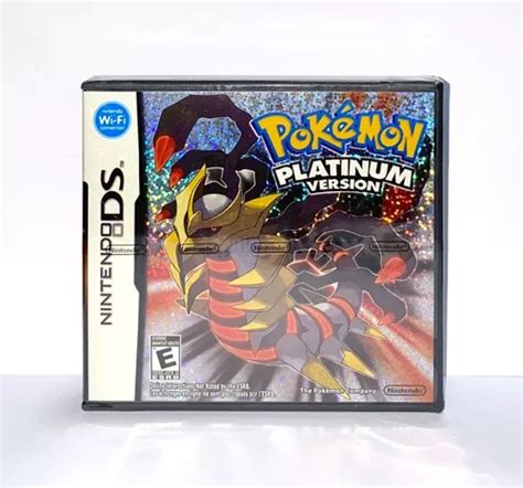 Pok Mon Platinum Version Nintendo Ds Novo Lacrado Repro Frete Gr Tis