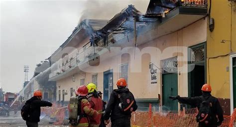 Trujillo Incendio consumió antigua casona ubicada en Centro Histórico