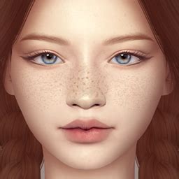 Cute Freckles Files The Sims 4 Create A Sim CurseForge