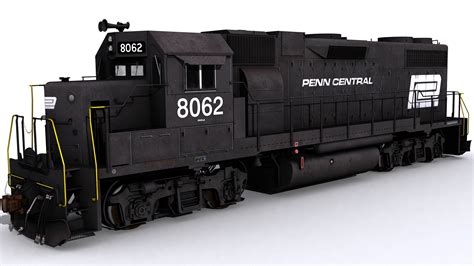 Penn Central Gp38 2 Virtual Railroad Mods