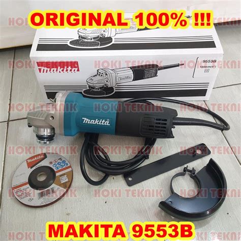 Mesin Gurinda Gerinda Tangan Listrik Makita 9553b Lazada Indonesia