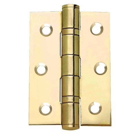 Intelligent Hardware Ball Bearing 75mm X 50mm Butt Hinge In Electro