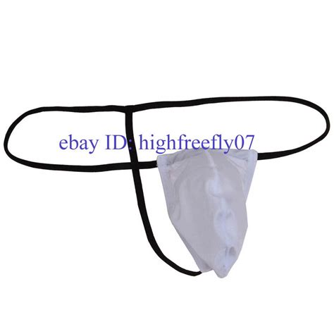 Men S Summer Fashion Bulge Pouch G String Underwear Swimwear T Back Bikini Thong Ebay